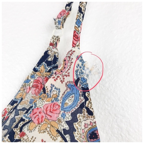 Bishop + Young Paisley Printed Romper Size Small - Picture 6 of 9